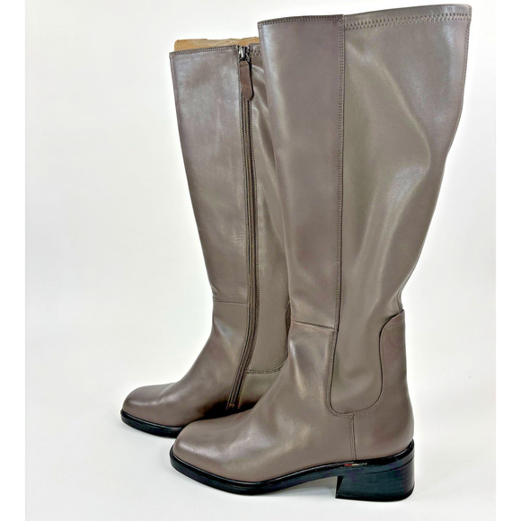 Franco Sarto Women's Giselle Tall Medium Shaft Boot Castagno Leather Size 9W - Picture 7 of 16